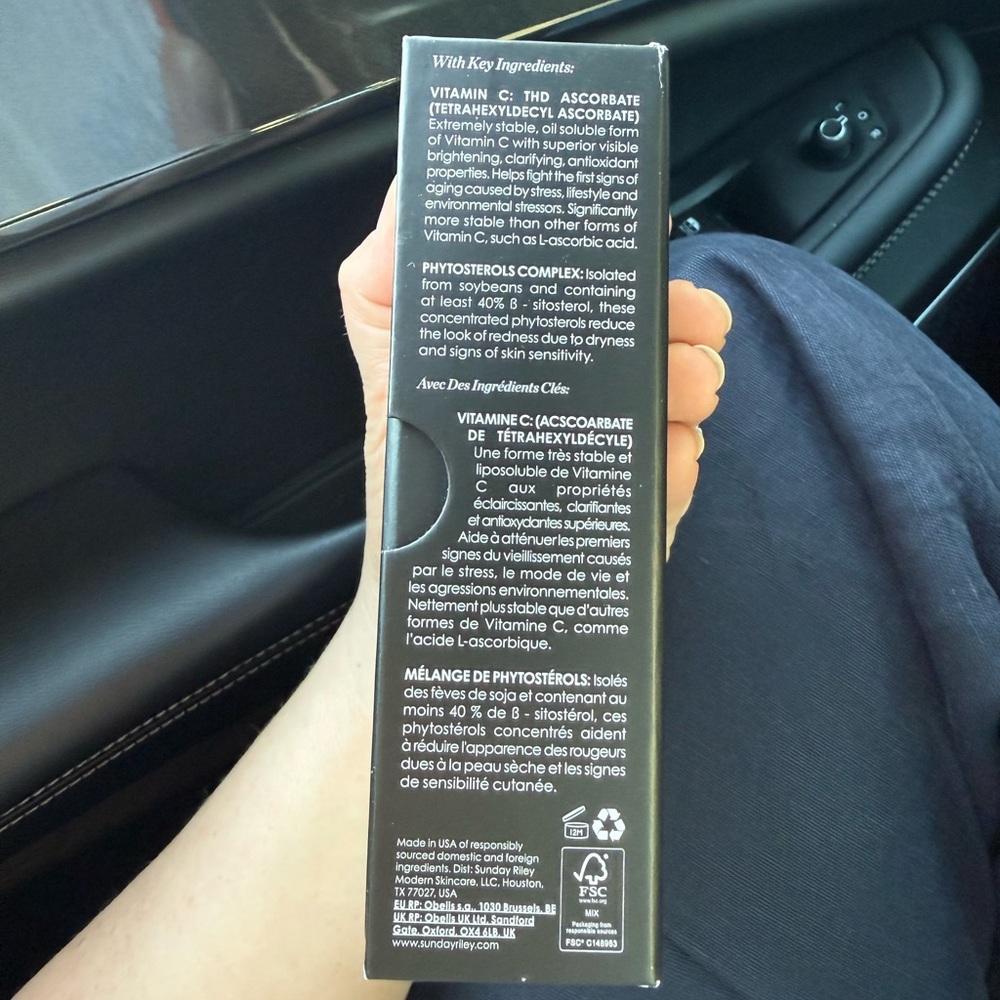 New in Box Sunday Riley C.E.O. Vitamin C Brightening Serum SEALED 🍊 - Picture 6 of 6